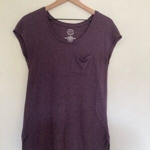 Maurices Women's Purple Short Sleeve Tee